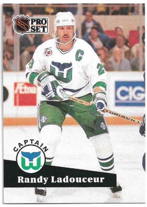 Captain RANDY LADOUCEUR 91-92 Pro Set