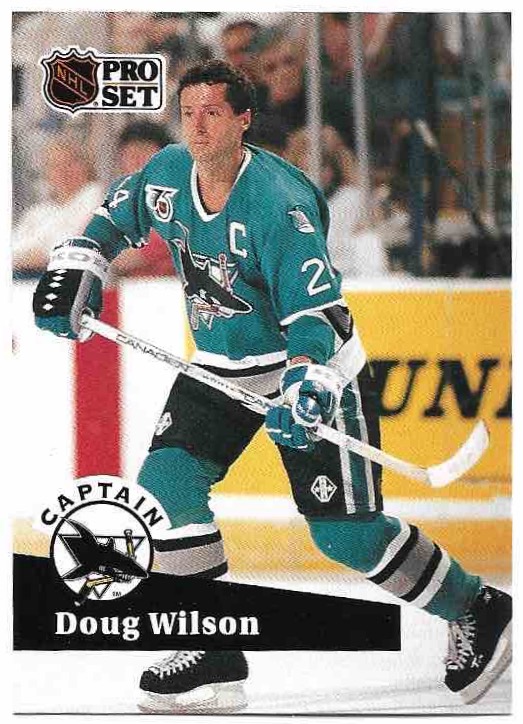 Captain DOUG WILSON 91-92 Pro Set