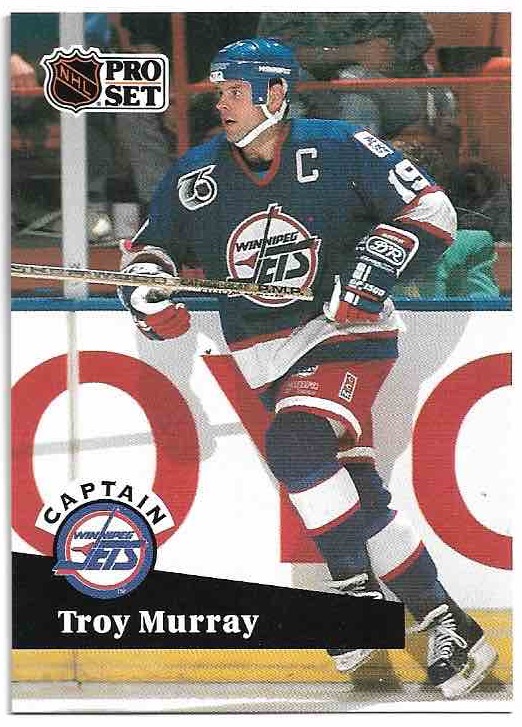 Captain TROY MURRAY 91-92 Pro Set