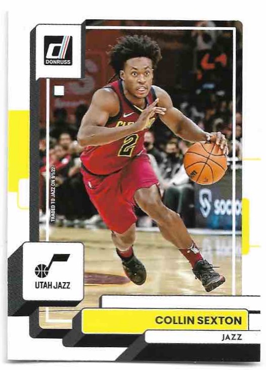 COLLIN SEXTON 22-23 Panini Donruss Basketball