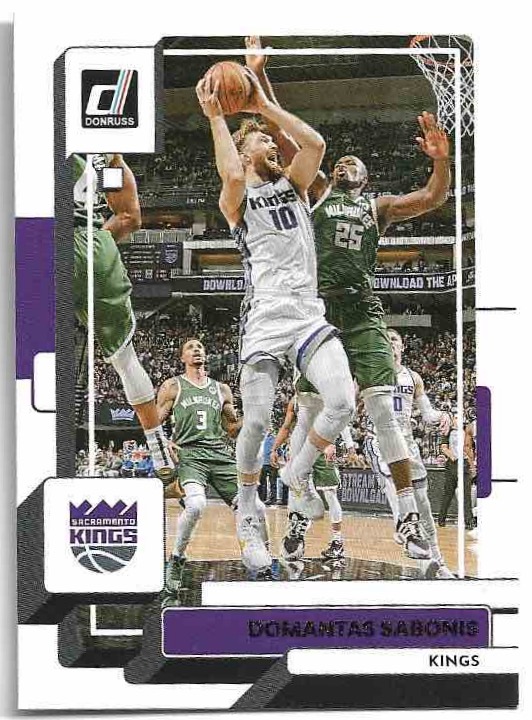 DOMANTAS SABONIS 22-23 Panini Donruss Basketball