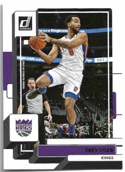 TREY LYLES 22-23 Panini Donruss Basketball