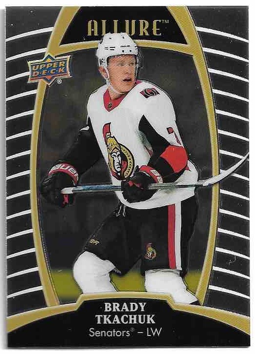 BRADY TKACHUK 19-20 UD Allure