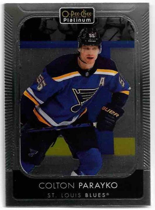 COLTON PARAYKO 21-22 UD O-Pee-Chee OPC Platinum