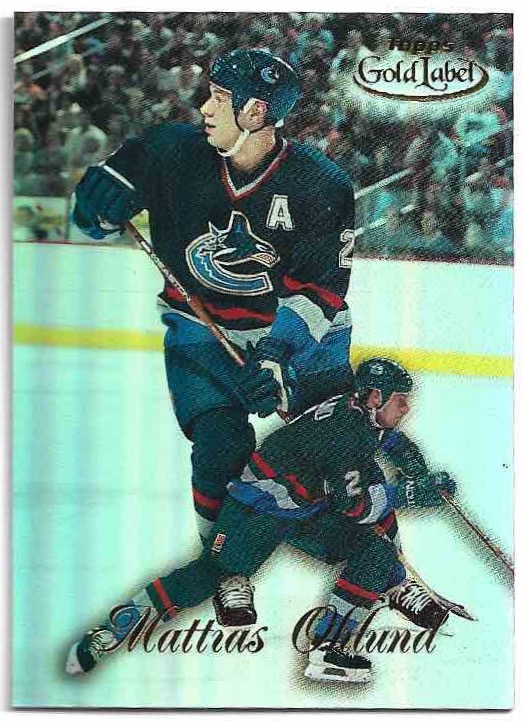 MATTIAS OHLUND 98-99 Topps Gold Label