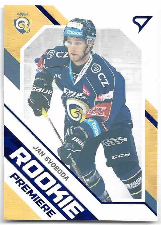 Blue Rookie Premiere JAN SVOBODA 21-22 SportZoo ELH Serie 2 /149