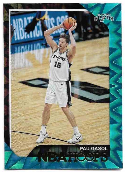 Teal Explosion PAU GASOL 18-19 Panini Hoops Basketball