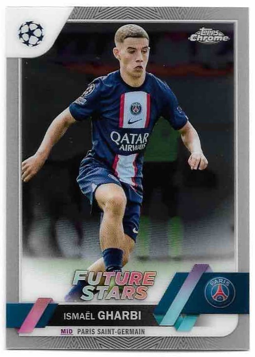 Future Stars ISMAEL GHARBI 22-23 Topps Chrome UEFA CC