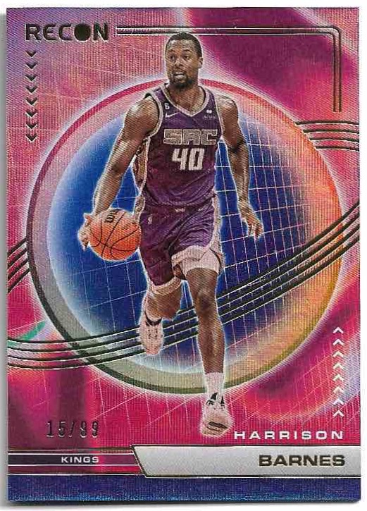 Blue HARRISON BARNES 22-23 Panini Recon Basketball /99