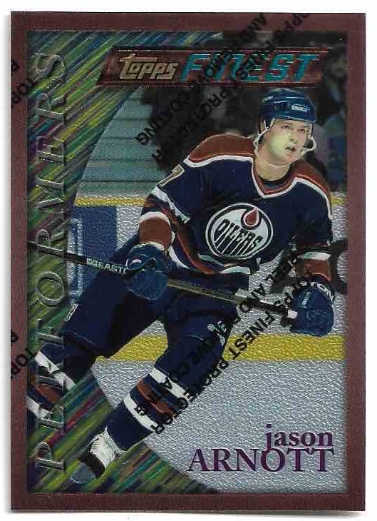 JASON ARNOTT 95-96 Topps Finest