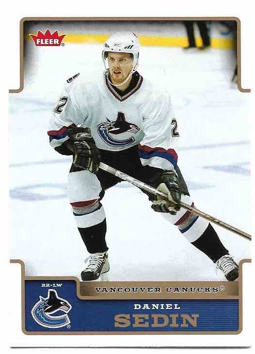 DANIEL SEDIN 06-07 Fleer Hockey