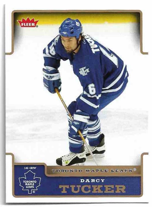 DARCY TUCKER 06-07 Fleer Hockey