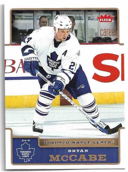 BRYAN MCCABE 06-07 Fleer Hockey