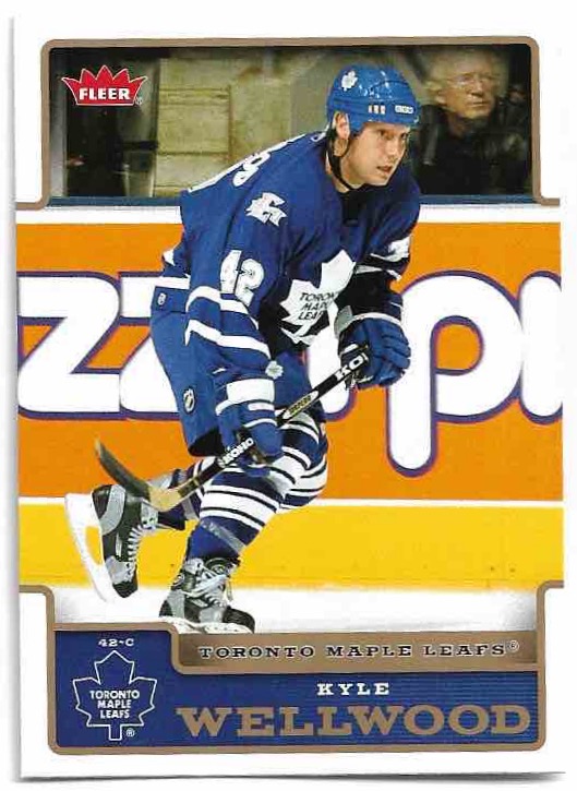 KYLE WELLWOOD 06-07 Fleer Hockey