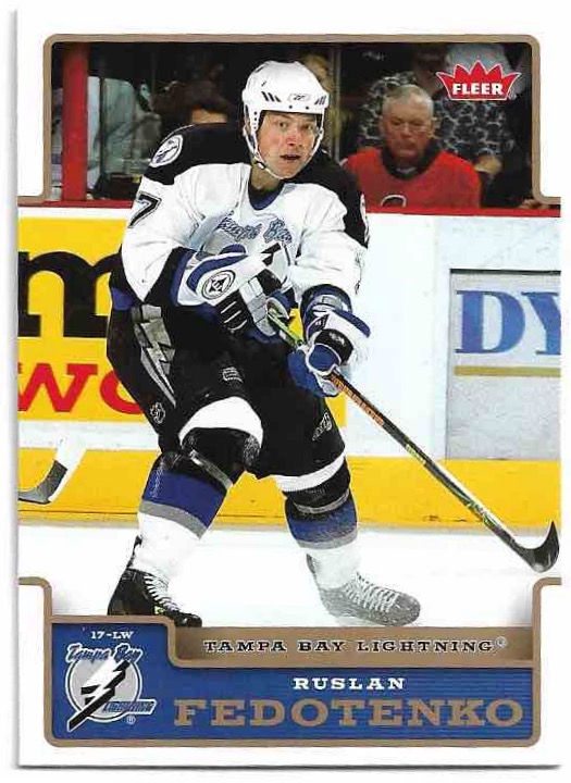 RUSLAN FEDOTENKO 06-07 Fleer Hockey