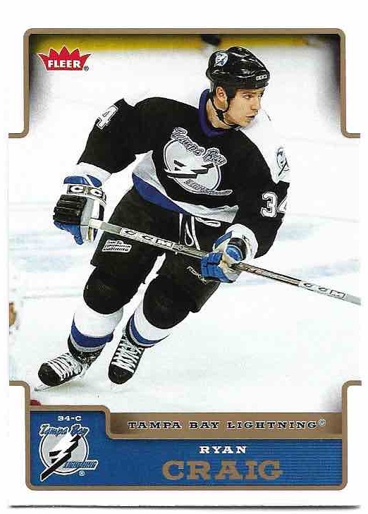 RYAN CRAIG 06-07 Fleer Hockey