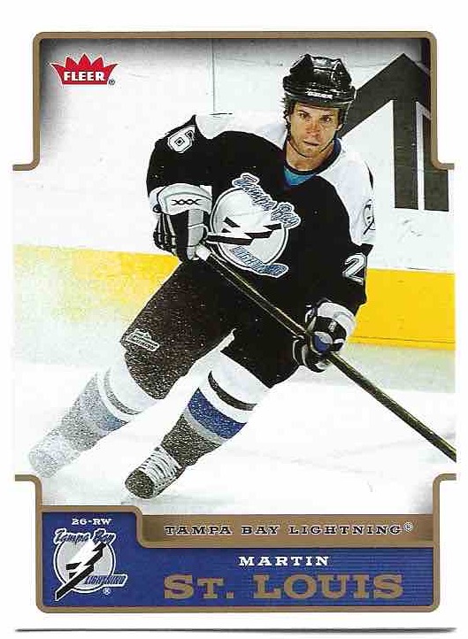 MARTIN ST. LOUIS 06-07 Fleer Hockey