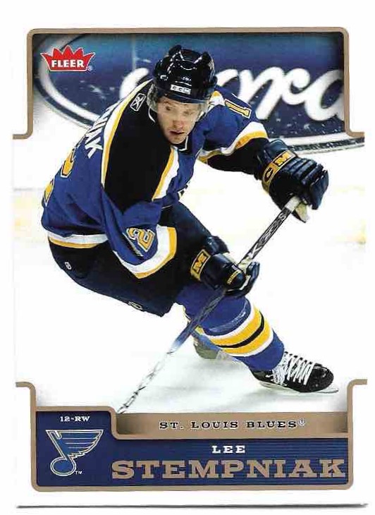 LEE STEMPNIAK 06-07 Fleer Hockey