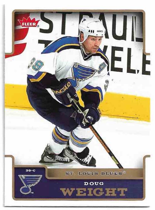 DOUG WEIGHT 06-07 Fleer Hockey