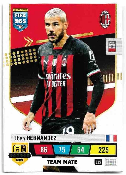 THEO HERNANDEZ 2023 Panini FIFA 365