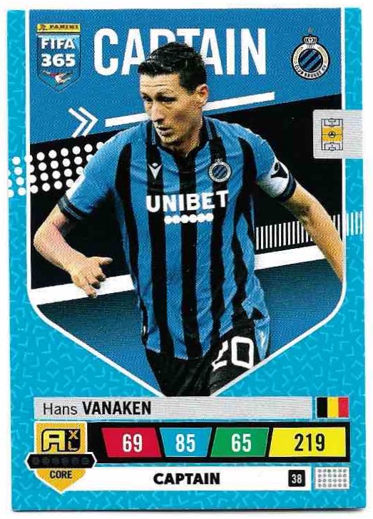 Captain HANS VANAKEN 2023 Panini FIFA 365