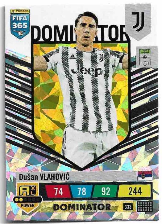 Dominator DUSAN VLAHOVIC 2023 Panini FIFA 365