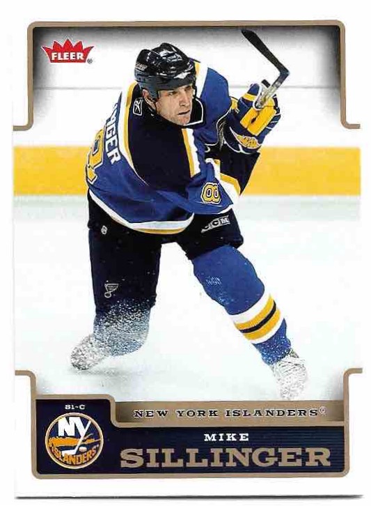 MIKE SILLINGER 06-07 Fleer Hockey