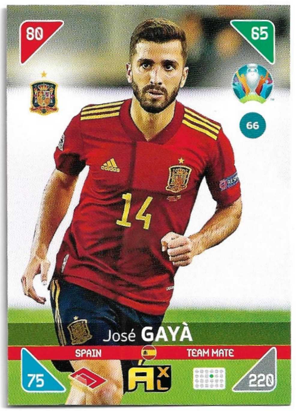 JOSE GAYA 20-21 Panini UEFA Euro 2020 Kick Off