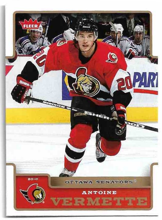 ANTOINE VERMETTE 06-07 Fleer Hockey