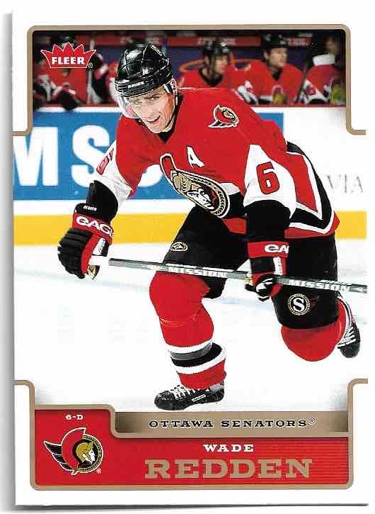 WADE REDDEN 06-07 Fleer Hockey