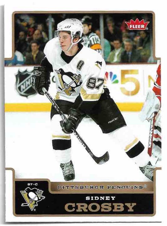 SIDNEY CROSBY 06-07 Fleer Hockey (second year)