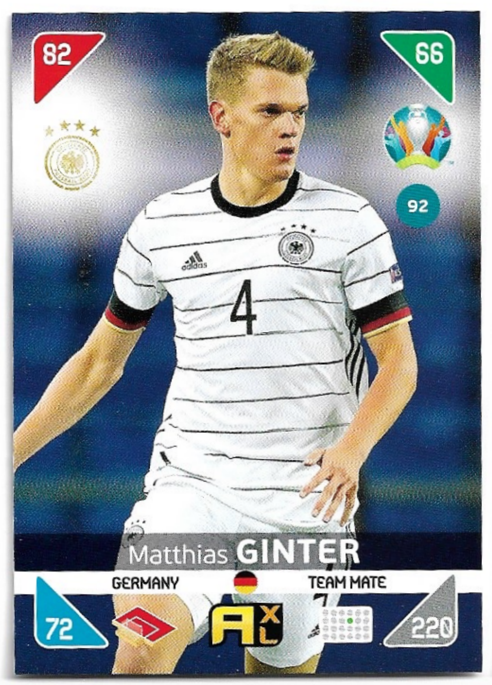 MATTHIAS GINTER 20-21 Panini UEFA Euro 2020 Kick Off