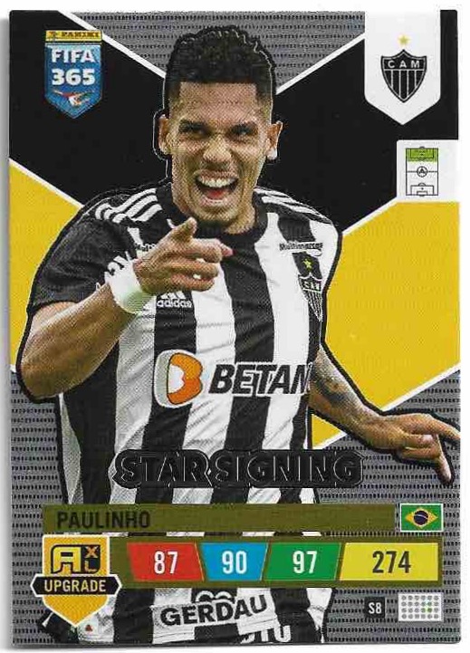 Star Signing PAULINHO 2023 Panini FIFA 365