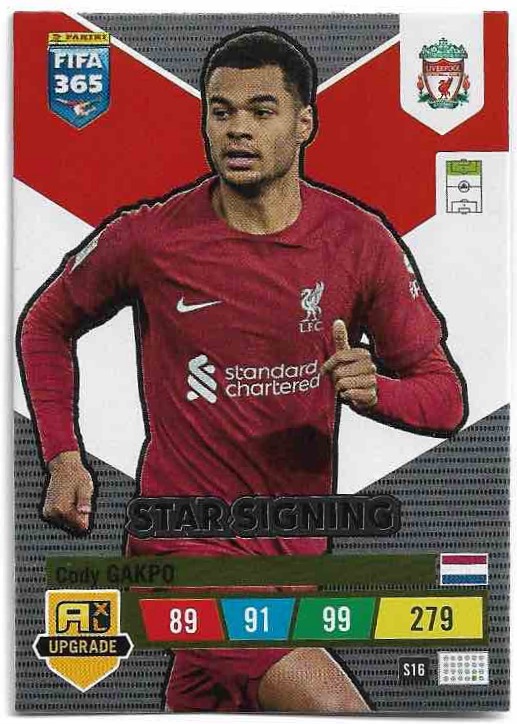 Star Signing CODY GAKPO 2023 Panini FIFA 365