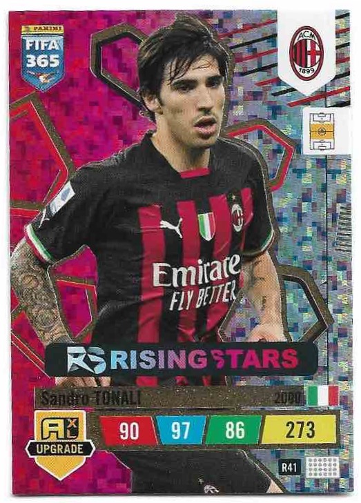 Rising Stars SANDRO TONALI 2023 Panini FIFA 365