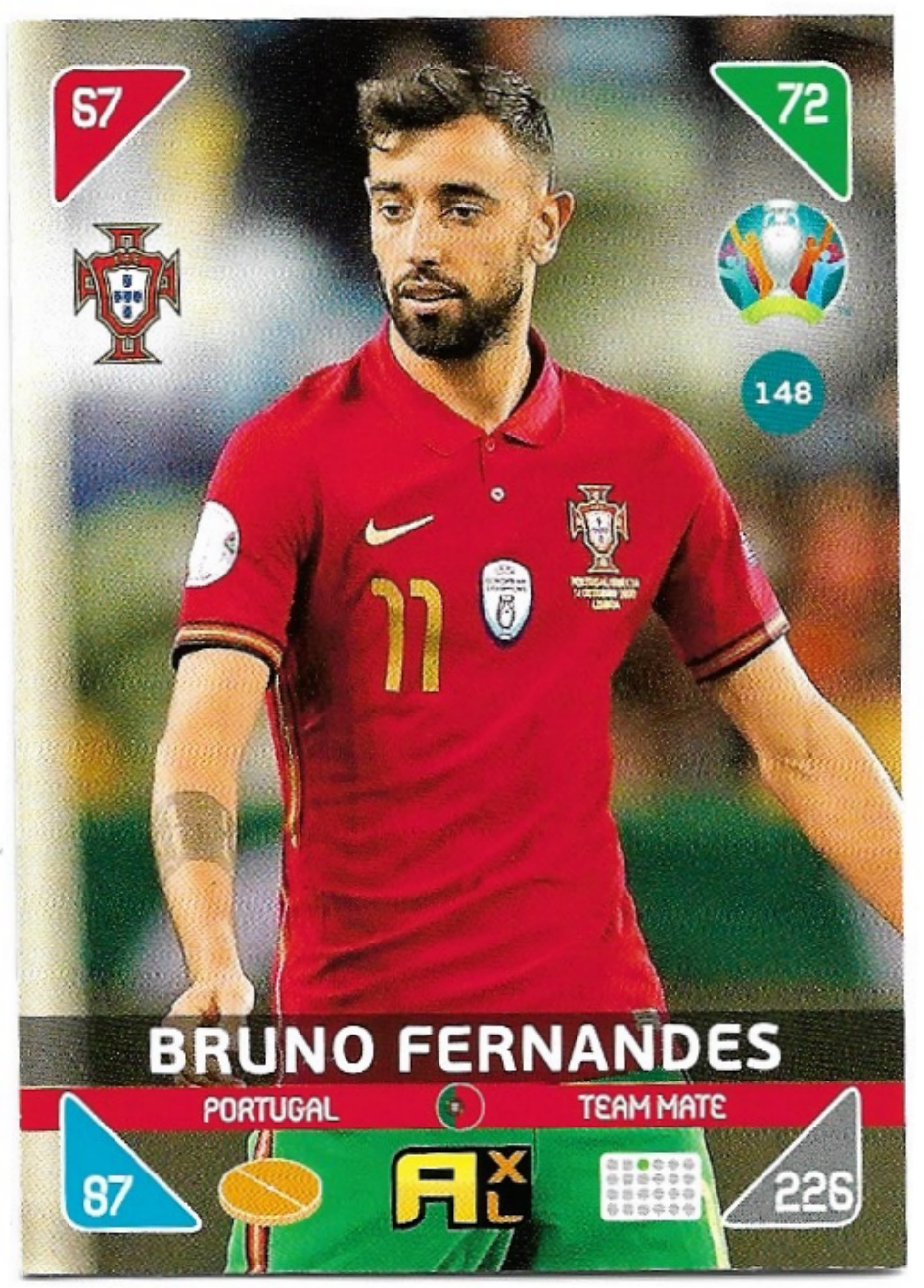 BRUNO FERNANDES 20-21 Panini UEFA Euro 2020 Kick Off