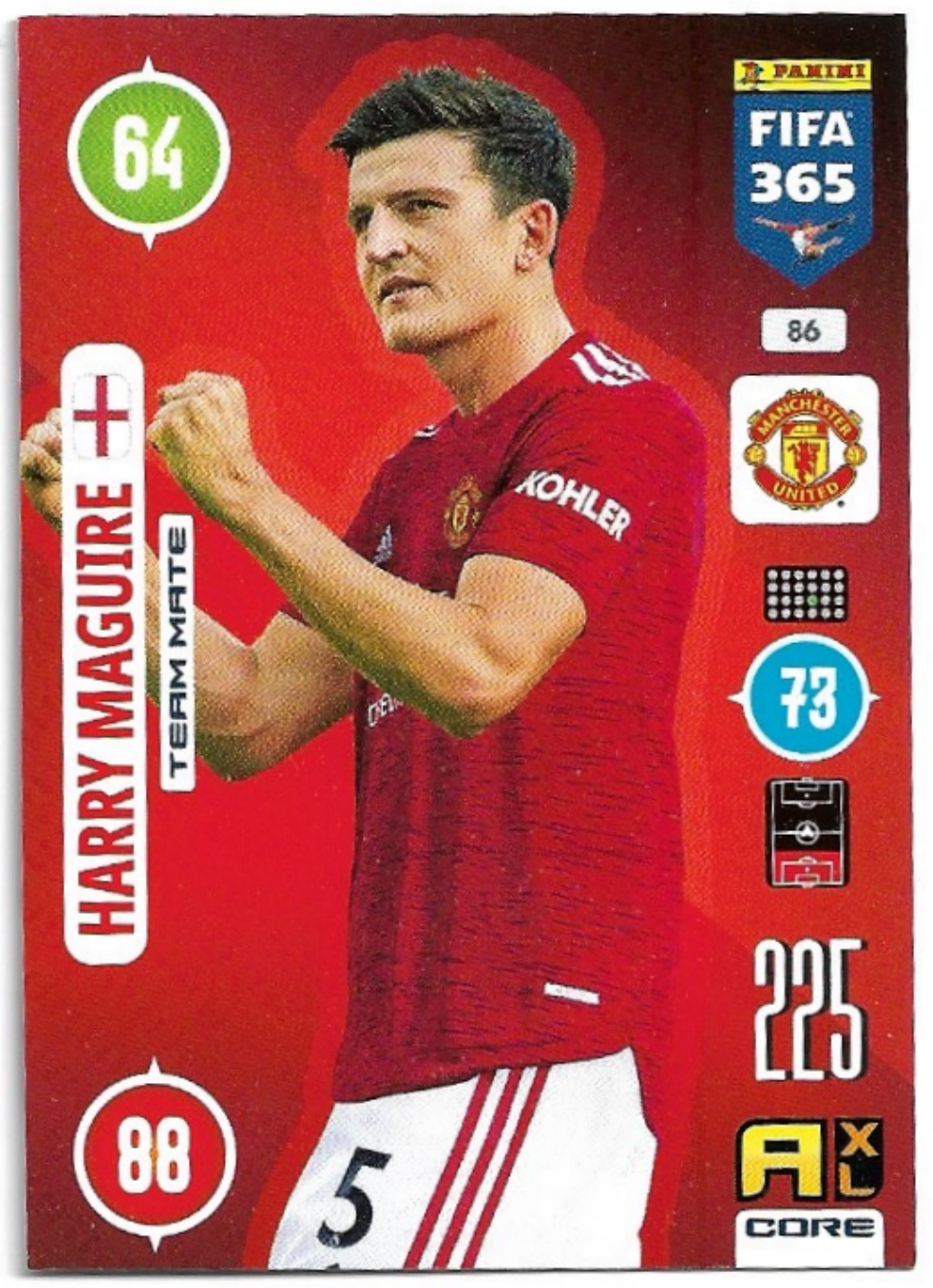 HARRY MAGUIRE 2021 Panini FIFA 365