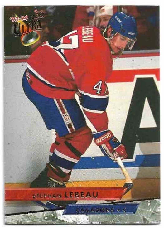 STEPHAN LEBEAU 93-94 Fleer Ultra