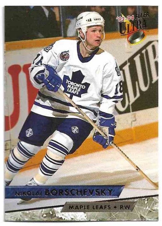 NIKOLAI BORSCHEVSKY 93-94 Fleer Ultra