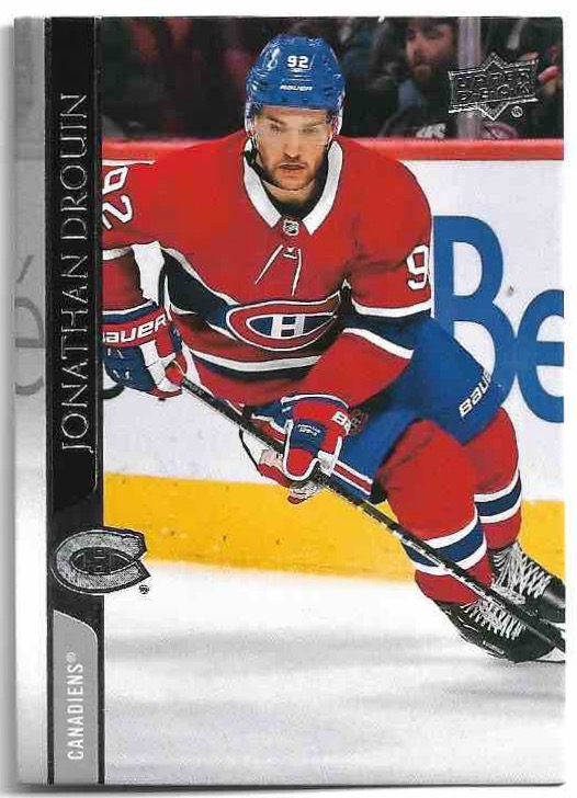 JONATHAN DROUIN 20-21 UD Series 1