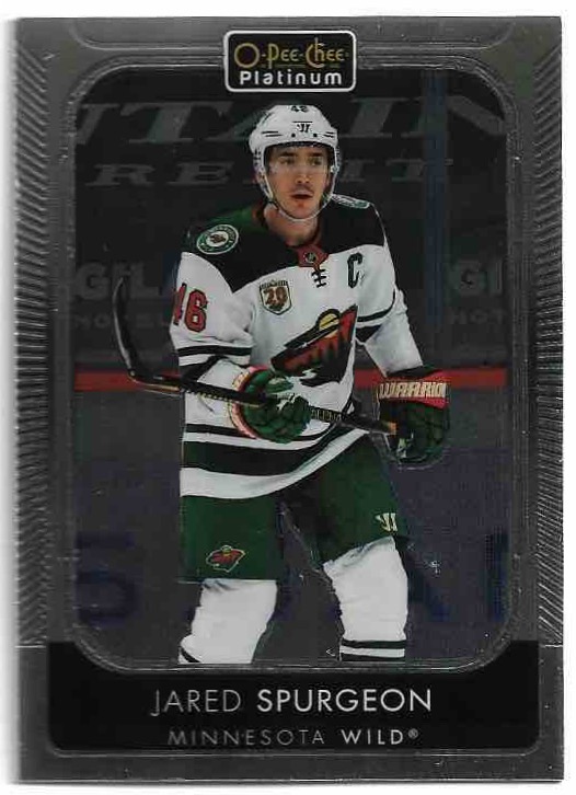 JARED SPURGEON 21-22 UD O-Pee-Chee OPC Platinum