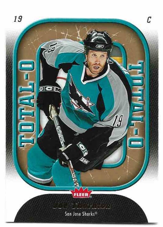 Total-O JOE THORNTON 06-07 Fleer Hockey