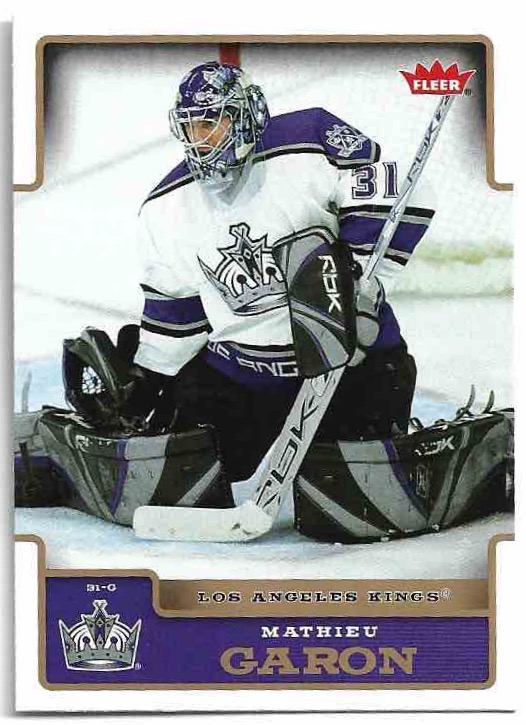 MATHIEU GARON 06-07 Fleer Hockey