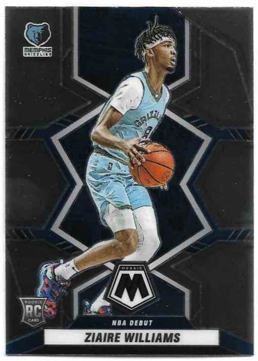 Rookie NBA Debut ZIAIRE WILLIAMS 21-22 Panini Mosaic Basketball