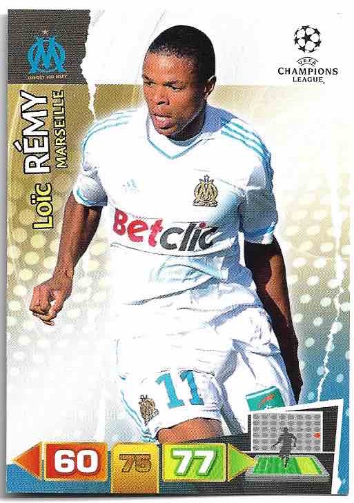 LOIC REMY 11-12 Panini Adrenalyn XL CL