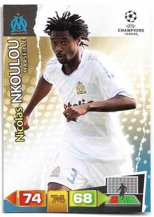 NICOLAS NKOULOU 11-12 Panini Adrenalyn XL CL