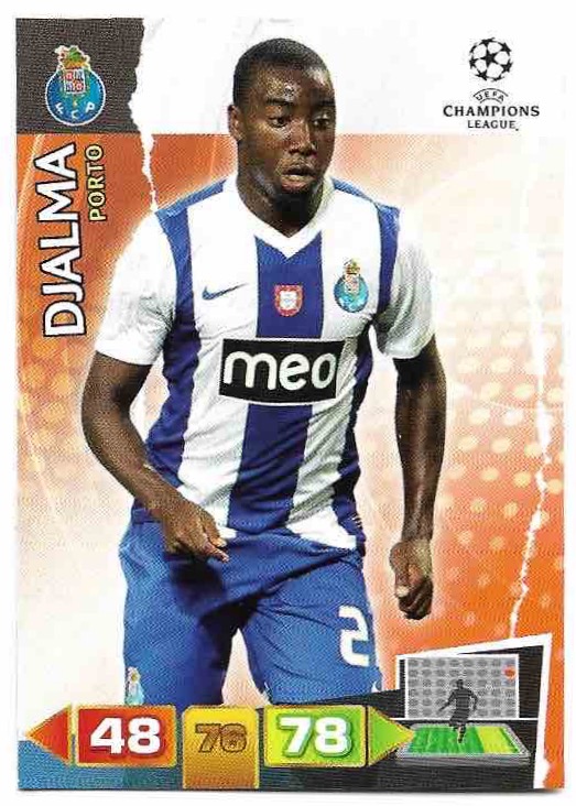 DJALMA 11-12 Panini Adrenalyn XL CL