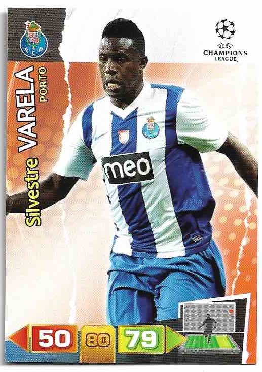 SILVESTRE VARELA 11-12 Panini Adrenalyn XL CL