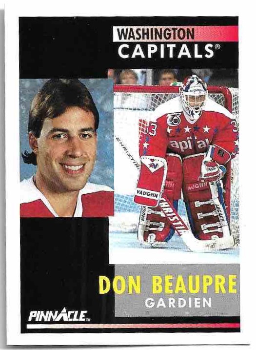 DON BEAUPRE 91-92 Pinnacle French