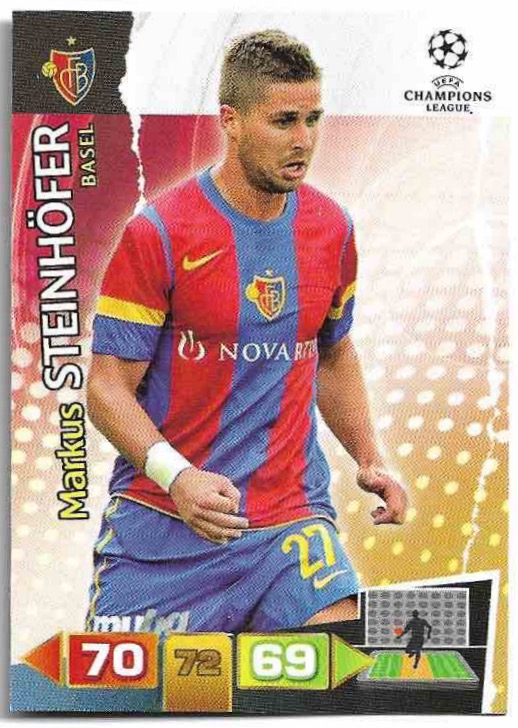 MARKUS STEINHOFER 11-12 Panini Adrenalyn XL CL